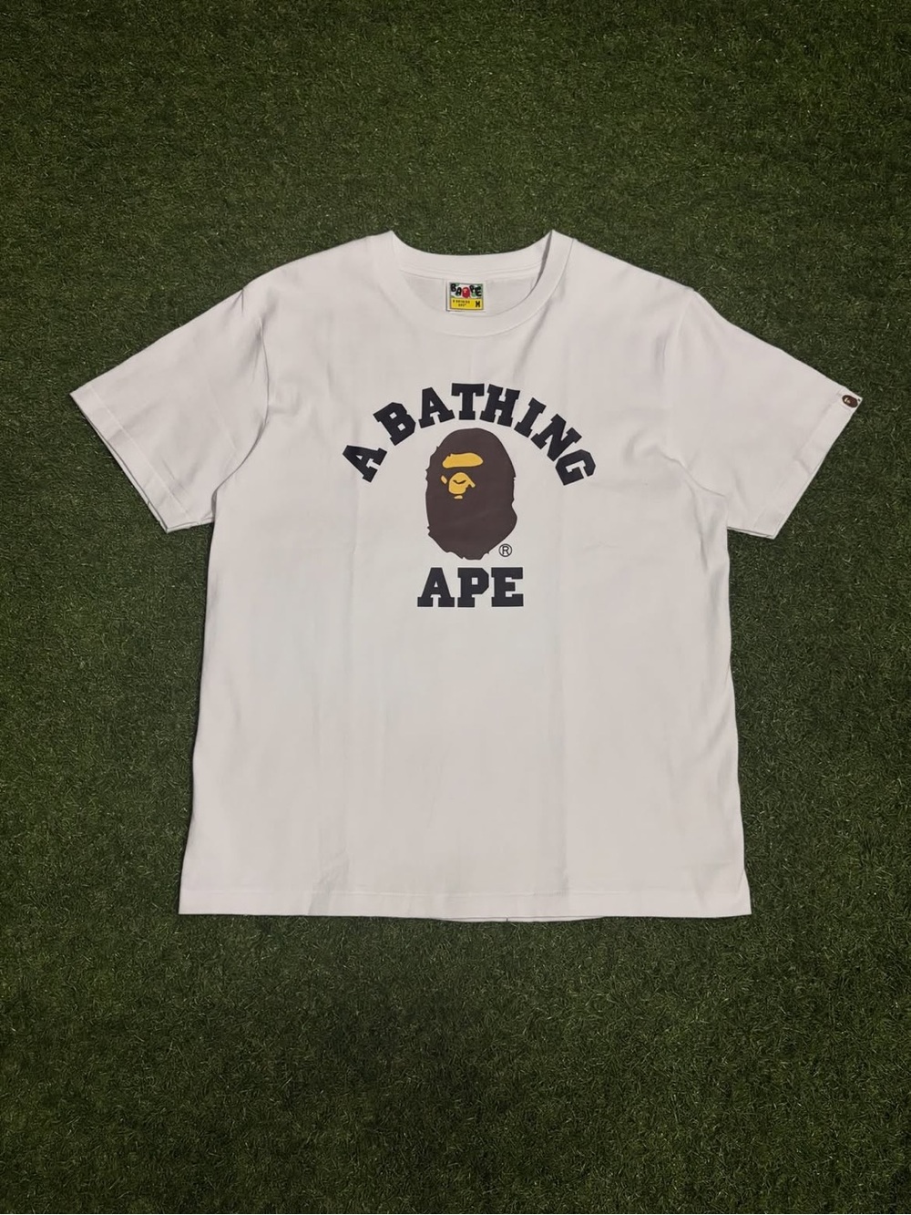 White College Bape Tee